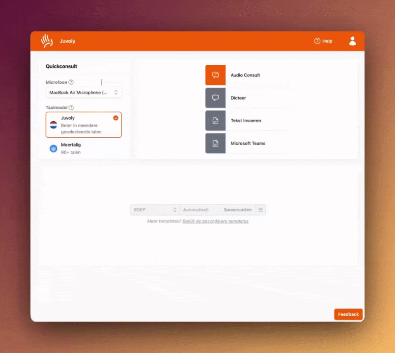 Stap 1: transcriptie