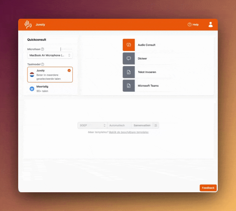 Stap 1: transcriptie