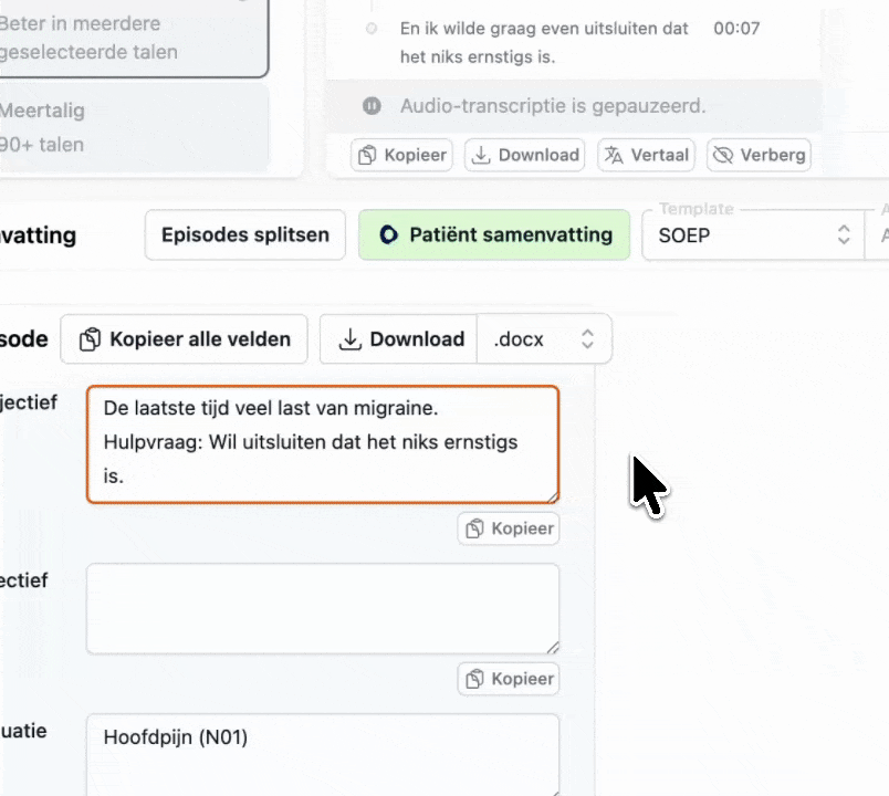 Stap 5: bewaren in EPD